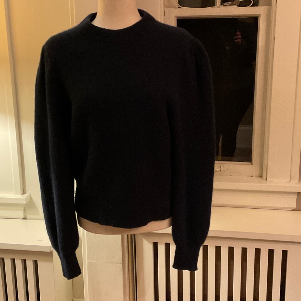 J. Crew womens Dark Navy Crewneck Sweater